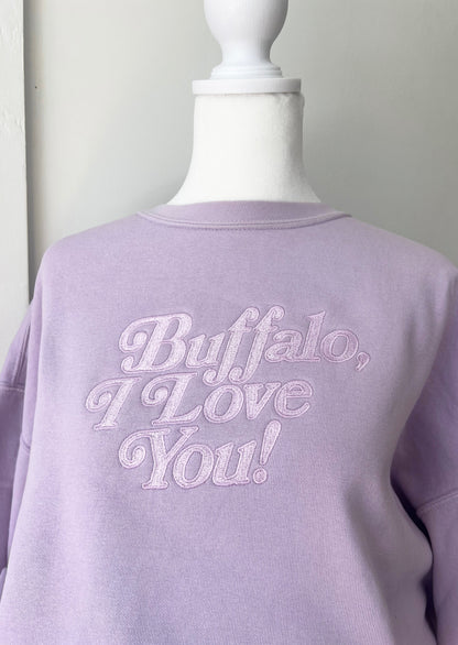 Buffalo I Love You Sweatshirt