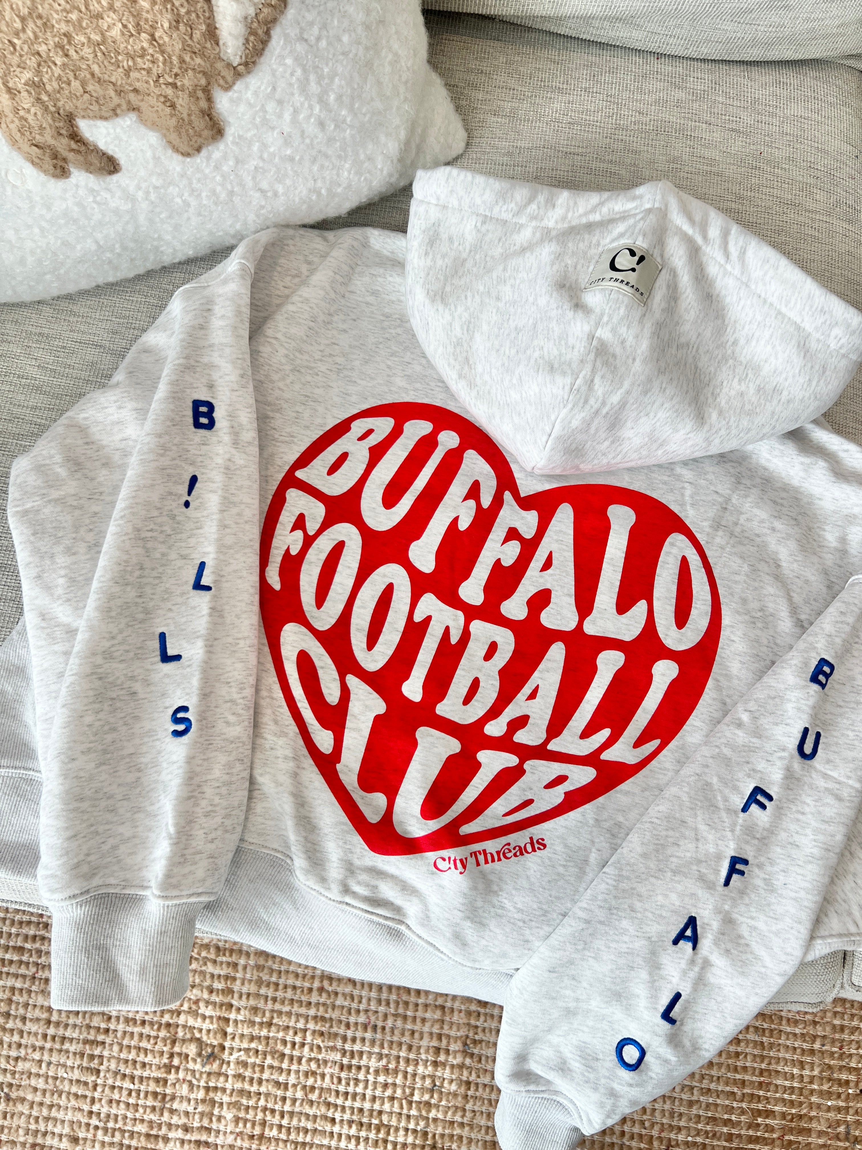Buffalo Football Club Zip Up Hoodie – City Threads