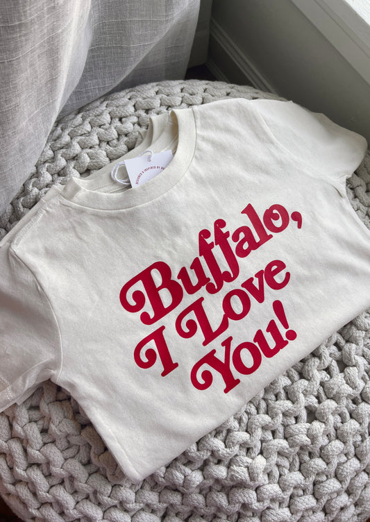 Buffalo, I Love You Toddler Tee