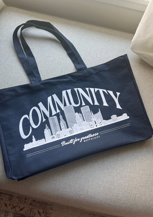 Community Canvas Tote Bag