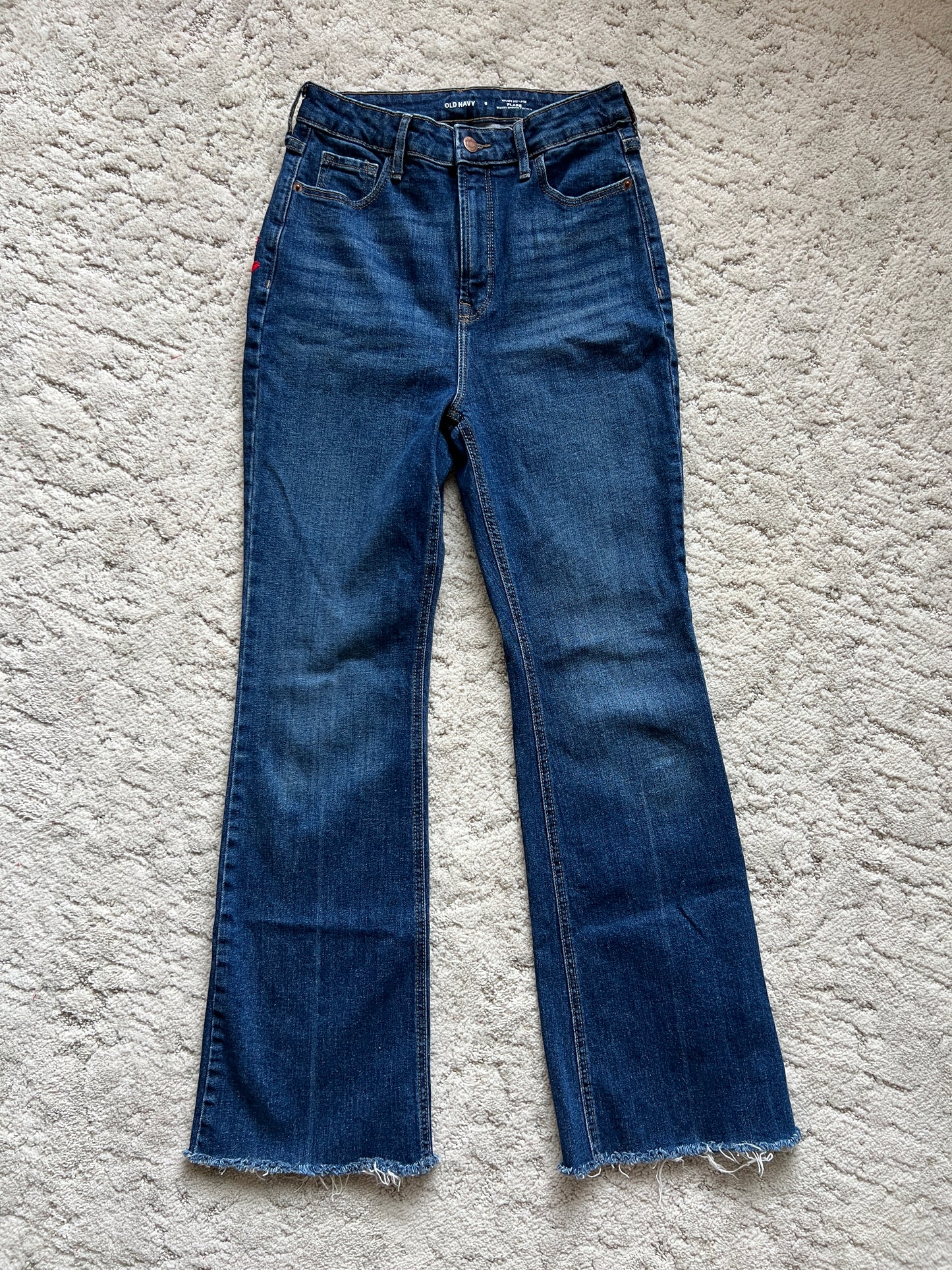 Waist:27 Inseam:29 Hip:33 Rise:12