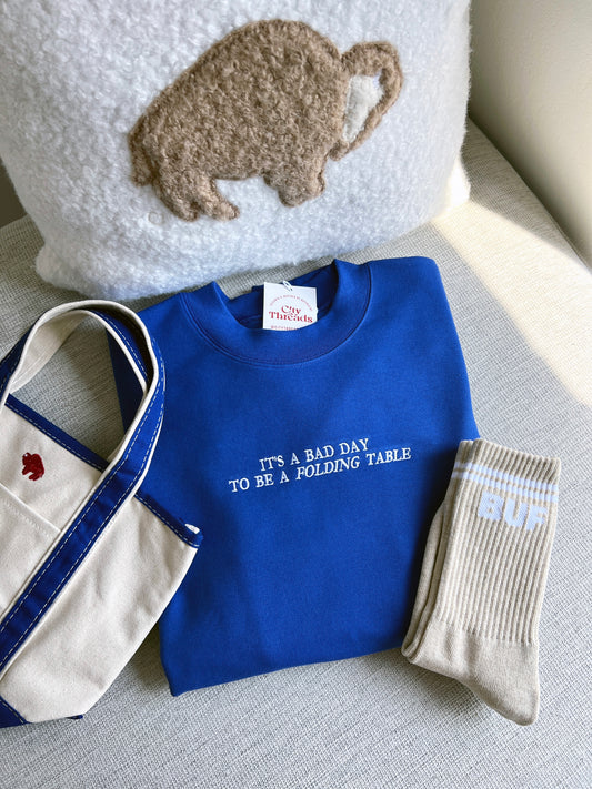 Folding Table sweatshirt