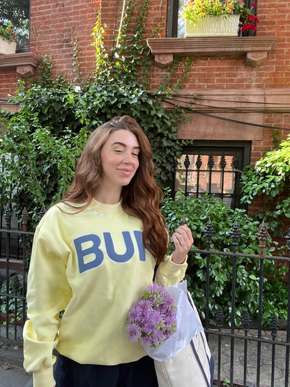 Summer Yellow Sweatshirt