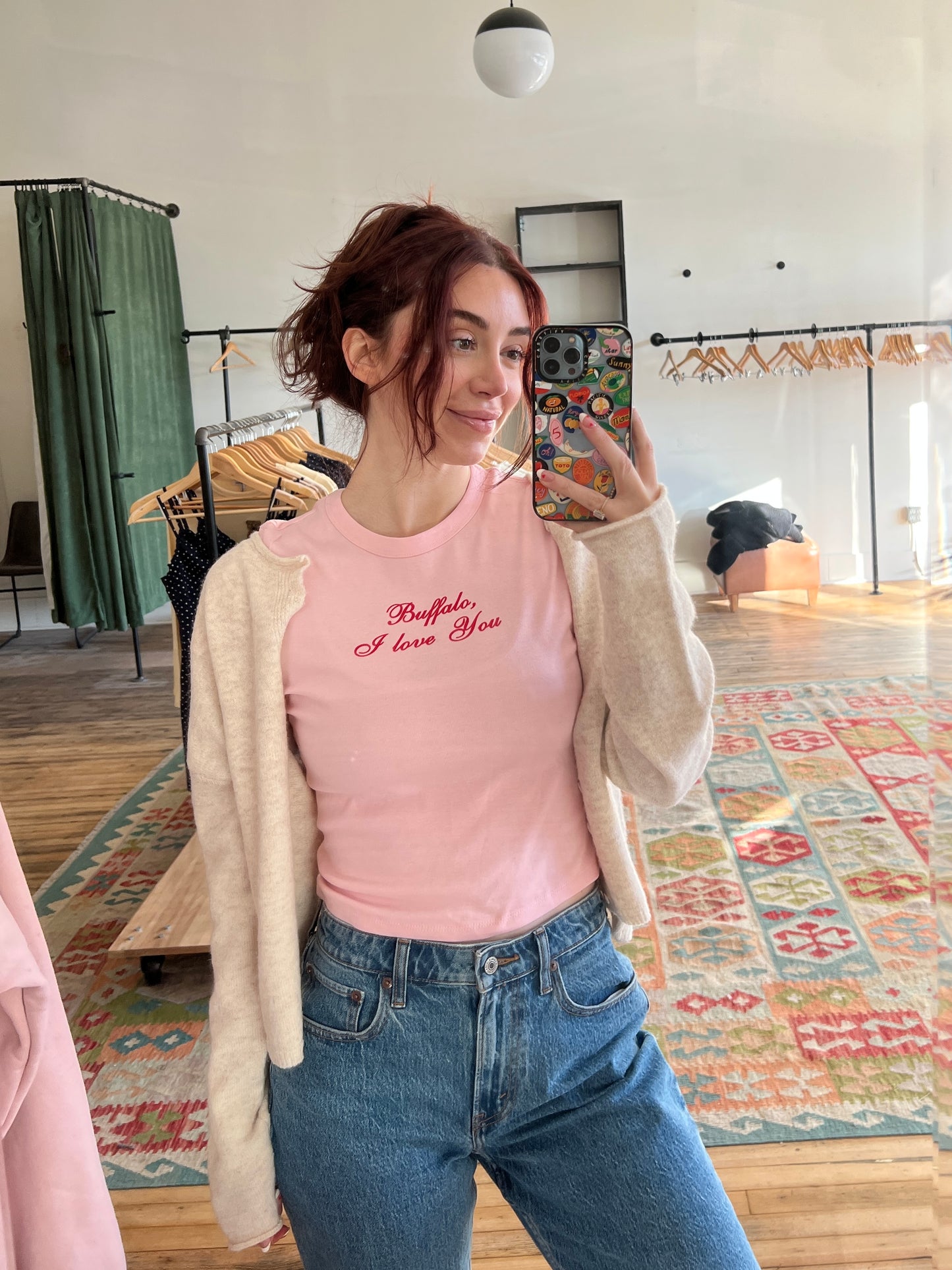Buffalo, I Love You Micro Tee