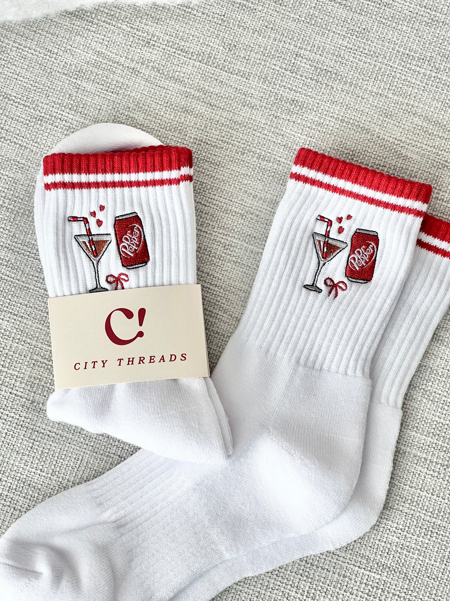 Dr Pepper Socks