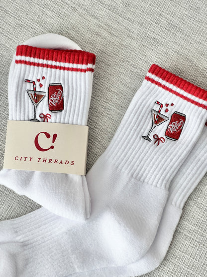 Dr Pepper Socks