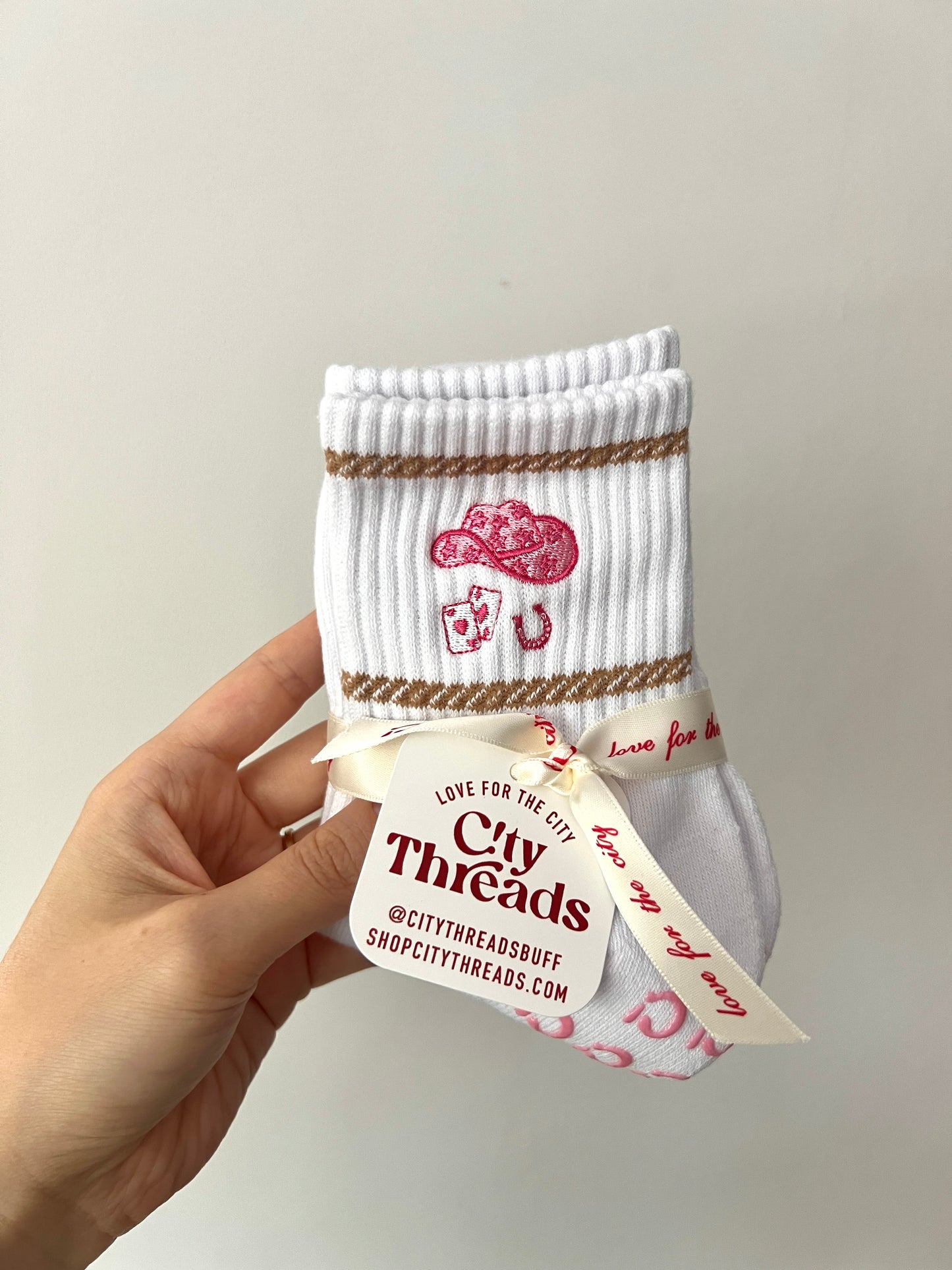 Lucky Girl Pilates Socks