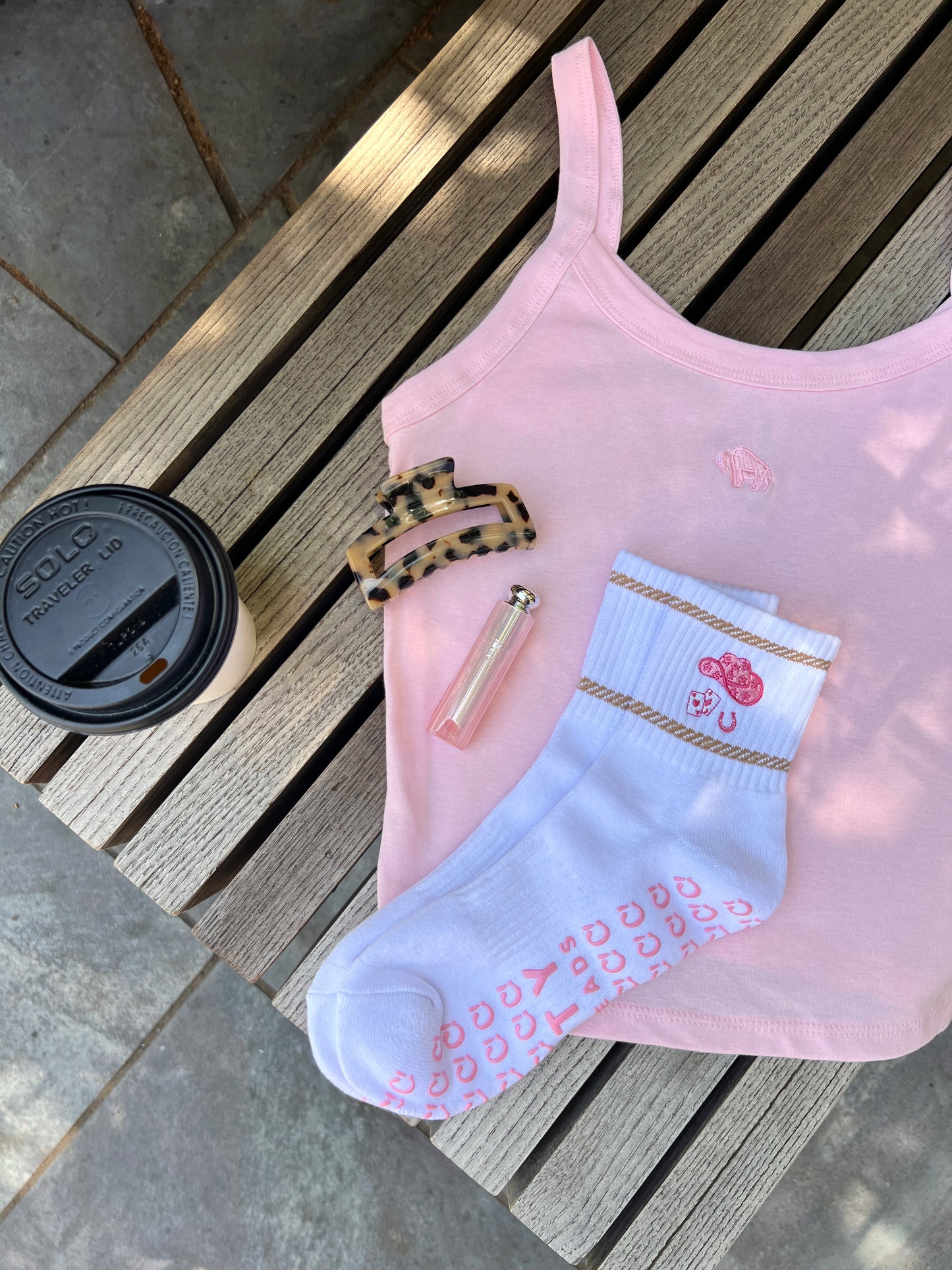 Lucky Girl Pilates Socks