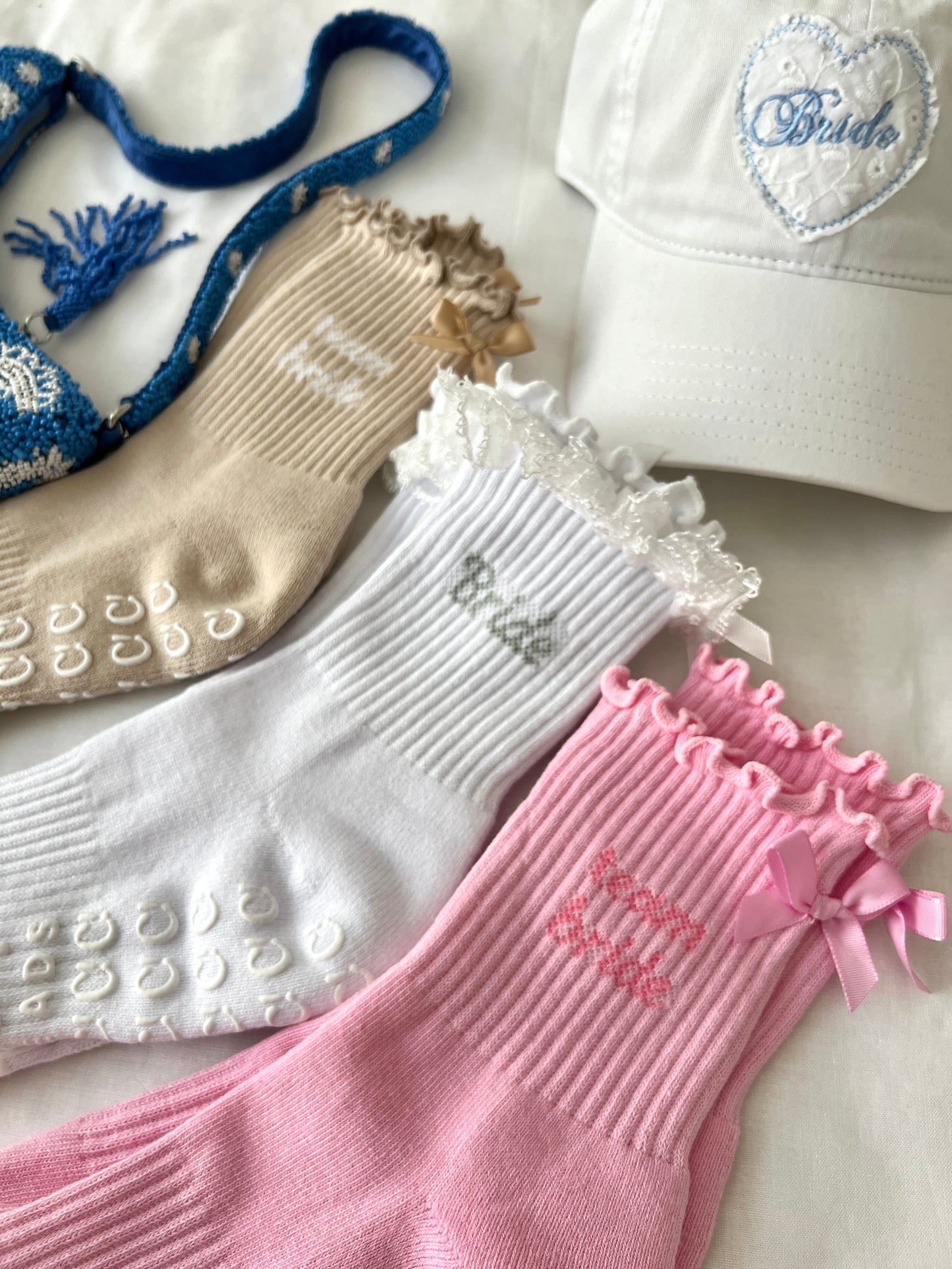 Bridal Pilates Grip Sock