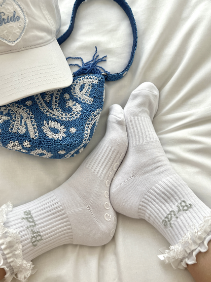 Bridal Pilates Grip Sock