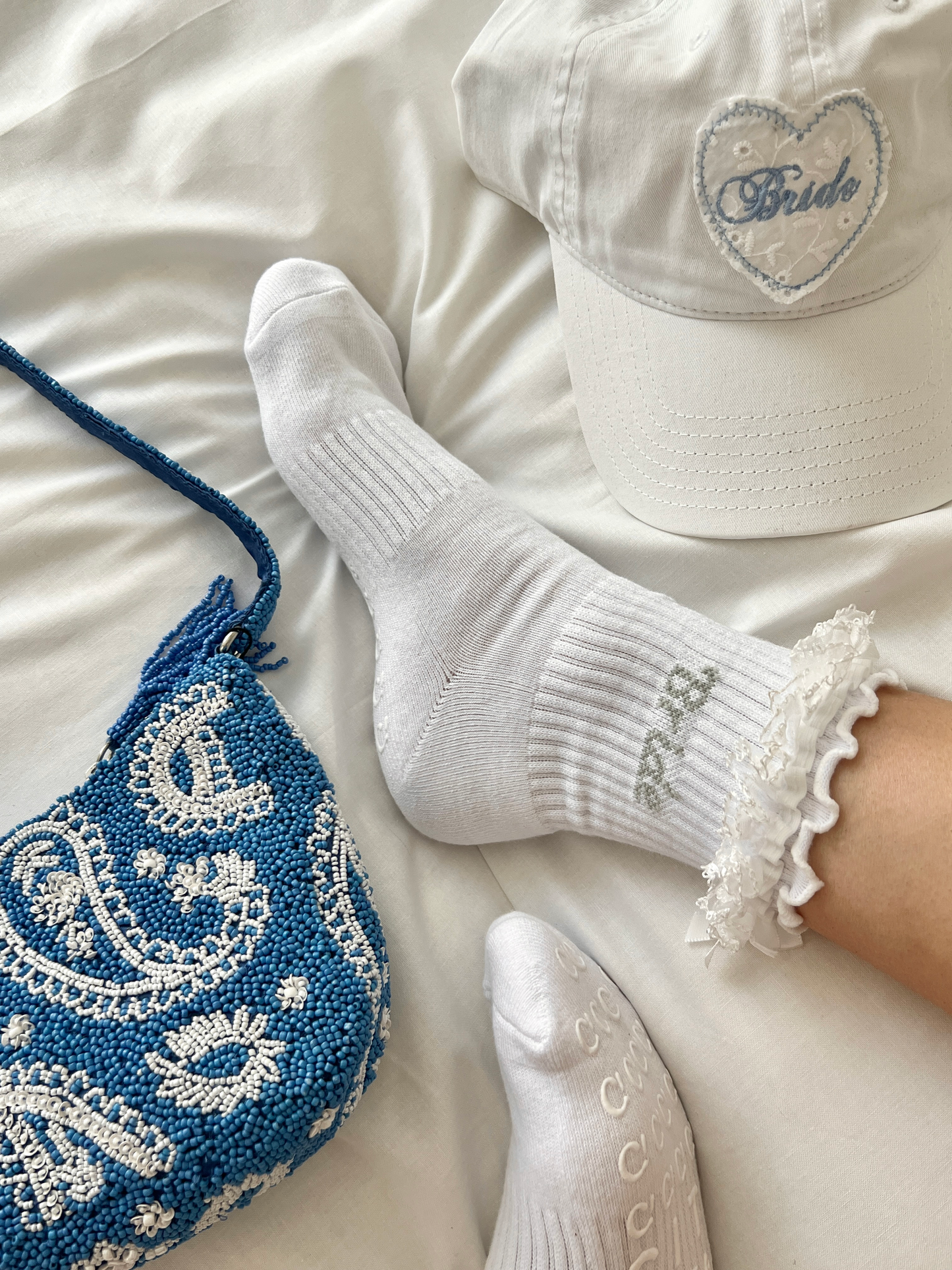 Bridal Pilates Grip Sock