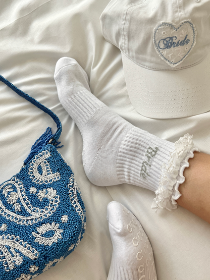 Bridal Pilates Grip Sock