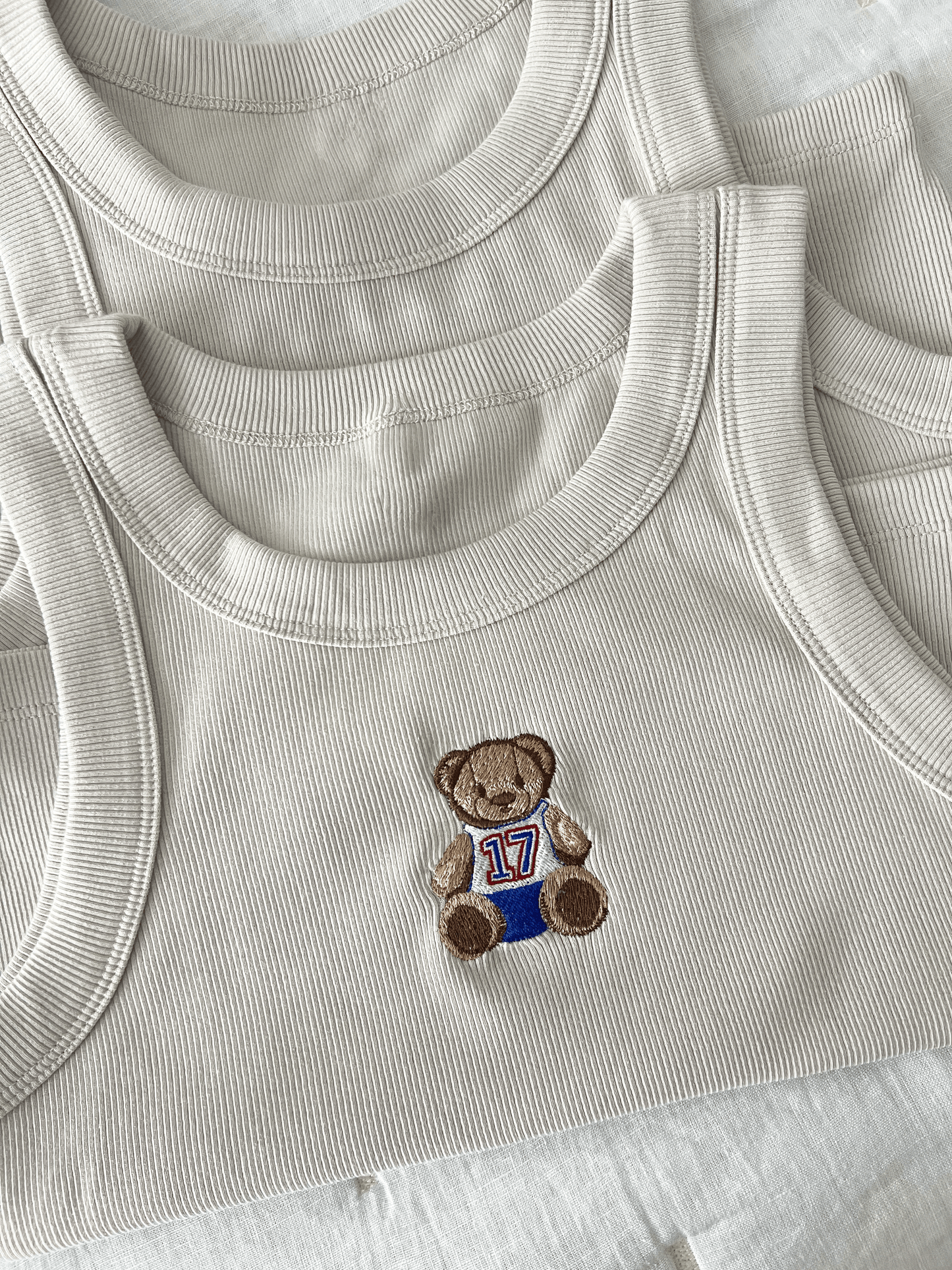 Slightly Cropped Tank (Bear & Hotdog)