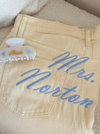 Custom Embroidery Pants