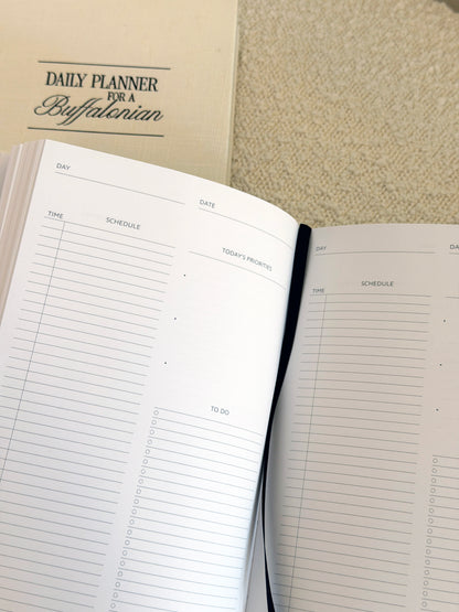 Daily Planner for a Buffalonian