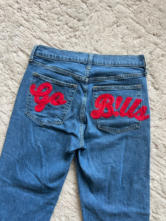 Waist:30 Inseam:25 Hip:36 Rise:10