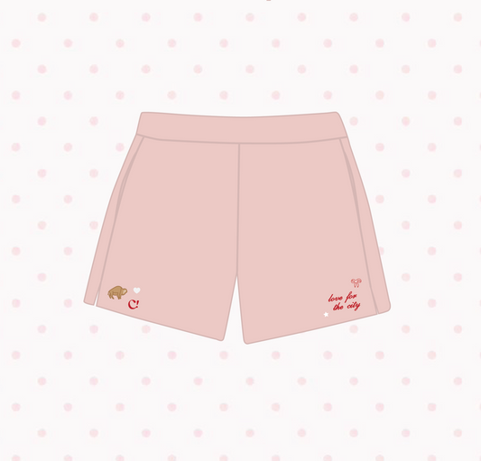 Blush Pink Shorts